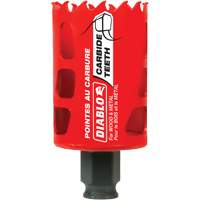 Scie cloche pour bois et m&eacute;tal, 1-3/4", Profondeur de la coupe 2-3/8", Carbure Action Paper