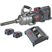 High Torque Cordless Impact Wrench Kit with 6" Anvil, 20 V, 1" Socket UAU668 | Action Paper