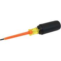 Insulated Round Shank Screwdriver Action Paper