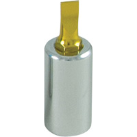 Gold Tip Screwdriver Bit, Slot, 5/32", 1/4" Drive Action Paper