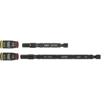 3-in-1 Impact Flip Socket Set, Hex, 1/4" Drive, 3 Pcs Action Paper