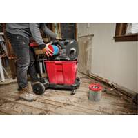 Large Wet/Dry Vacuum High-Efficiency Filter, Cartridge, Fits 12 US gal./9 US gal./6 US Gal. Action Paper