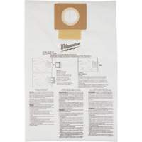 Fleece Dust Bags, 6 US Gal. Action Paper