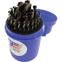 Triumph&reg; Drill Bit Set, 115 Pieces, High Speed Steel Action Paper