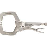 Locking Pliers, 11" Length, C-Clamp Action Paper