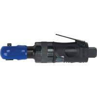 Stubby Industrial Air Ratchet Wrench, 1/4" Drive, 1/4" NPT, 3 CFM Action Paper