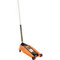 964D 2XP Floor Jack, 4 Ton(s) Capacity, 4-1/3" Lowered, 20-1/2" Raised, Manual Hydraulic Action Paper
