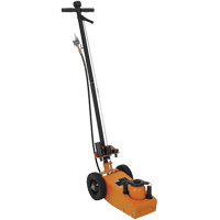 727A Truck Jack, 22 Ton(s) Capacity, 9" Lowered, 13-1/2" Raised, Air Hydraulic Action Paper