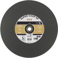 A30NF Super Chop Cut-Off Wheel, 14" x 3/32", 1" Arbor, Type 1, 4400 RPM Action Paper