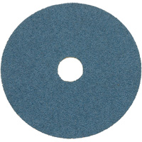 Resin Fibre Sanding Disc, 7" Dia., Z24 Grit, Zirconia Alumina Action Paper