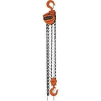 KCH Series Chain Hoists, 10' Lift, 6600 lbs. (3 tons) Capacity, Alloy Steel Chain UAW089 | Action Paper