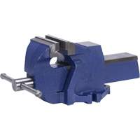 Heavy-Duty British Pattern Bench Vises, 5" Jaw Width, 3-1/4" Throat Depth UAW114 | Action Paper