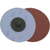 Cloth Backing  Sanding Discs for Die Grinders - Steel Application, 3" Dia., 36 Grit, Aluminum Oxide Action Paper