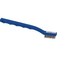 3MPHSS Brosse &agrave; r&eacute;curer manuelle, Acier inoxydable, 3 x 7 rangs de fils, Longueur 7-1/4" Action Paper