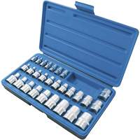 SS328TS Jeu de douilles externes, Torx, Prise 1/2"/1/4"/3/8", 28 mr Action Paper