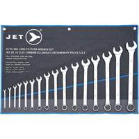 LCWS-16S Long Pattern Combination Wrench Sets, Combination, 16 Pieces, Imperial Action Paper