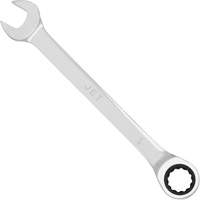 Ratcheting Combination Wrenches, 1/4", Chrome Finish Action Paper