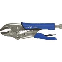 J7WRG Curved Jaw Locking Pliers, 7" Length, Curved Jaw Action Paper