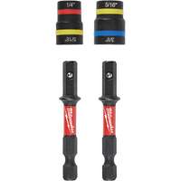 Jeu de tourne-&eacute;crous 2-en-1 Shockwave Impact Duty Quik-Clear, 5/16"/1/4"/3/8" prise, 2-1/2" lo, Magn&eacute;tique Action Paper