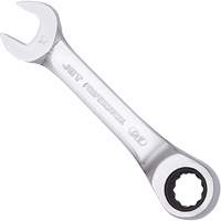 Metric Ratcheting Stubby Combination Wrench Action Paper