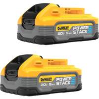 POWERSTACK™ Battery 2-Pack, Lithium-Ion, 20 V, 5 Ah UAX424 | Action Paper