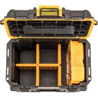 TOUGHSYSTEM<sup>®</sup> 2.0 Deep Compact Toolbox, 15-7/20" W x 10" D x 13-4/5" H, Black/Yellow UAX512 | Action Paper