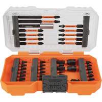 40-Piece ProFlex Impact Driver Bit Set Action Paper