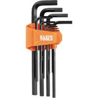 L-Style Long Hex Key Set, 10 Pcs., Metric Action Paper