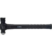 Ball Pein Hammer, 24 oz. Head Weight, Plain Face, Fibreglass Handle Action Paper
