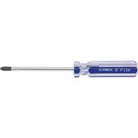 Blue Transparent Striped Philips Screwdriver, #2, Plastic Handle Action Paper