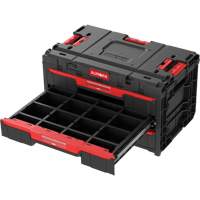 Arx&reg; 3-Drawer Toolbox, 23-1/10" x 15" x 13-2/5", Black Action Paper