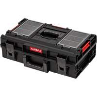 Arx Small Toolbox, 23" x 15" x 7-1/2", Black Action Paper