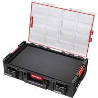 Arx 2X-Large Organizer with Multilayer Foam Inserts, 23" x 15-1/5" x 6-4/5", Black Action Paper