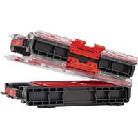 Organisateur moyen avec bacs Arx, 10-3/10" x 14-3/10" x 3", Noir Action Paper