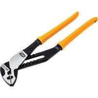PITBULL K9 Straight Jaw Dipped Handle Tongue & Groove Pliers, 8" Action Paper