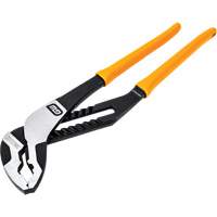 PITBULL K9 V-Jaw Dipped Handle Tongue & Groove Pliers, 16" Action Paper