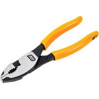 PITBULL Dipped Handle Slip Joint Pliers Action Paper