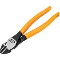 PITBULL Diagonal Cutting Plier Dipped Handle, 8" L Action Paper