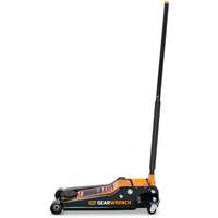 Low Profile Floor Jack, 3.5 Ton(s) Capacity, 3-3/4" Lowered, 21-3/4" Raised, Manual Hydraulic Action Paper