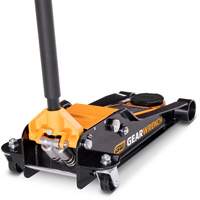 Low Profile Floor Jack, 3.5 Ton(s) Capacity, 3-3/4" Lowered, 21-3/4" Raised, Manual Hydraulic Action Paper