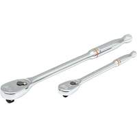 90-Tooth Long Handle Teardrop Ratchet Set Action Paper