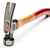 Milled-Face Framing Hammer, 22 oz., Wood Handle, 18" L Action Paper
