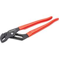 V-Jaw Dipped Handle Tongue & Groove Pliers, 10" Action Paper