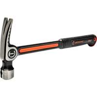 Milled-Face Framing Hammer, 28 oz., Solid Steel Handle, 16" L Action Paper