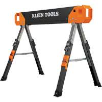 Adjustable-Leg Folding Saw Horse and Jobsite Table Action Paper