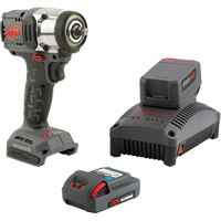 Compact Cordless Impact Driver Kit, 20 V, 3/8" Socket Action Paper