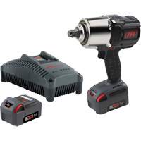 Cordless Impact Wrench Kit with Friction Ring Thru-Hole, 20 V, 3/4" Socket Action Paper