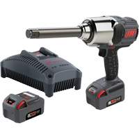 Cordless Impact Wrench Kit with Friction Ring Thru-Hole, 20 V, 1" Socket Action Paper