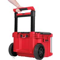 Boîte &agrave; outils sur roues PACKOUT, 18" x 22" x 19-1/2", Noir/Rouge Action Paper