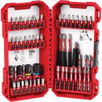 54 Piece Shockwave Impact Duty Driver Bit Set Action Paper